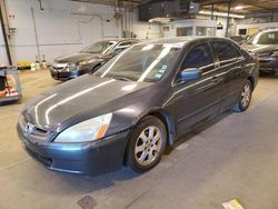 Salvage cars for sale at Wheeling, IL auction: 2004 Honda Accord EX