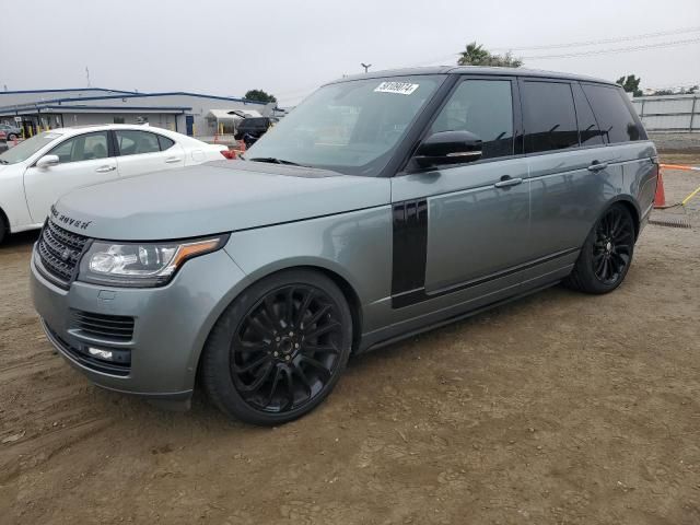 2015 Land Rover Range Rover Supercharged