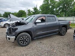 Toyota Tundra Crewmax Limited salvage cars for sale: 2021 Toyota Tundra Crewmax Limited