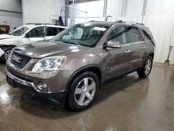 Vehiculos salvage en venta de Copart Ham Lake, MN: 2011 GMC Acadia SLT-2