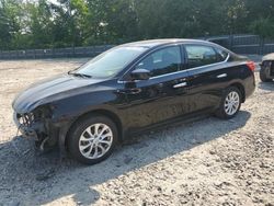 Salvage cars for sale at Candia, NH auction: 2017 Nissan Sentra S