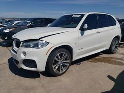 Salvage cars for sale at Grand Prairie, TX auction: 2015 BMW X5 XDRIVE35I