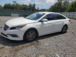 Salvage cars for sale at Riverview, FL auction: 2015 Hyundai Sonata SE