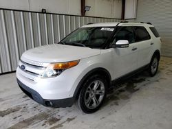 Salvage cars for sale at Temple, TX auction: 2011 Ford Explorer Limited