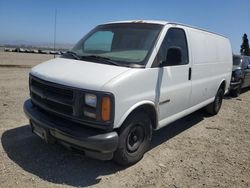 Chevrolet salvage cars for sale: 2001 Chevrolet Express G2500