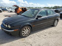 Salvage cars for sale at Houston, TX auction: 2003 Jaguar X-TYPE 2.5