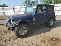 Jeep Wrangler / tj x Vehiculos salvage en venta: 2002 Jeep Wrangler / TJ X