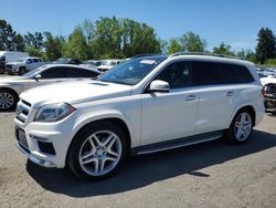 Salvage cars for sale at Portland, OR auction: 2015 Mercedes-Benz GL 550 4matic