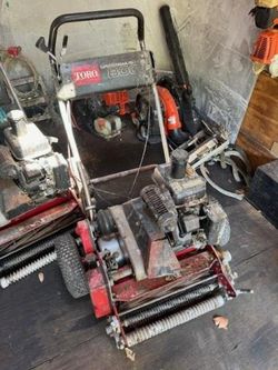 Salvage trucks for sale at Miami, FL auction: 2000 Toro Greenmaster Mower