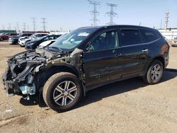 Salvage cars for sale at Elgin, IL auction: 2016 Chevrolet Traverse LT