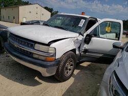 Salvage cars for sale at Seaford, DE auction: 2001 Chevrolet Silverado C1500