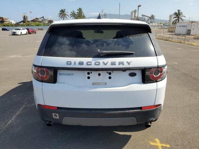 2017 Land Rover Discovery Sport SE