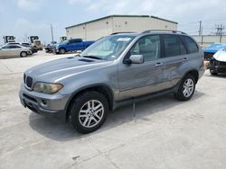 BMW X5 3.0I salvage cars for sale: 2004 BMW X5 3.0I