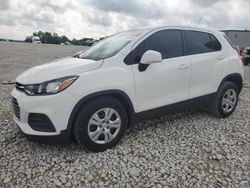 Chevrolet Trax ls salvage cars for sale: 2018 Chevrolet Trax LS