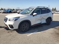 Salvage cars for sale at Rancho Cucamonga, CA auction: 2019 Subaru Forester Sport