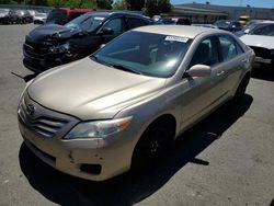 Salvage cars for sale at Martinez, CA auction: 2010 Toyota Camry Base