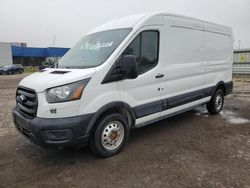 Salvage trucks for sale at Woodhaven, MI auction: 2020 Ford Transit T-250