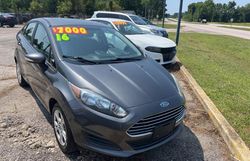 Buy Salvage Cars For Sale now at auction: 2016 Ford Fiesta SE