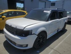 Salvage cars for sale at Vallejo, CA auction: 2019 Ford Flex SEL