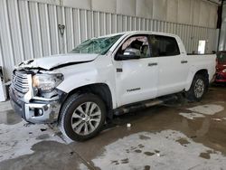 Toyota Tundra Crewmax Limited salvage cars for sale: 2017 Toyota Tundra Crewmax Limited