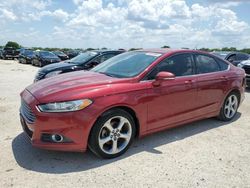 Salvage cars for sale at San Antonio, TX auction: 2013 Ford Fusion SE