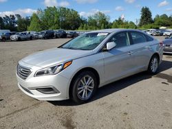 Salvage cars for sale at Portland, OR auction: 2017 Hyundai Sonata SE