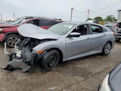 Honda salvage cars for sale: 2016 Honda Civic LX