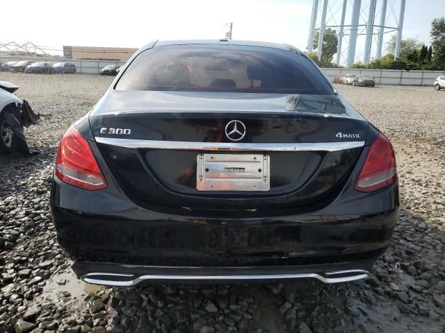 2016 Mercedes-Benz C 300 4matic