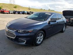 Chevrolet Malibu ls salvage cars for sale: 2016 Chevrolet Malibu LS