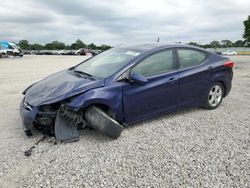 Salvage cars for sale at Wichita, KS auction: 2013 Hyundai Elantra GLS