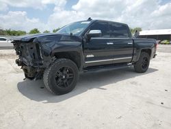 Salvage cars for sale from Copart Corpus Christi, TX: 2015 Chevrolet Silverado K1500 High Country