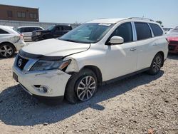 2013 Nissan Pathfinder S en venta en Kansas City, KS