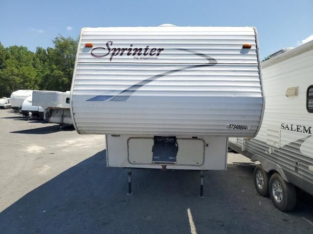 2011 Keystone Sprinter