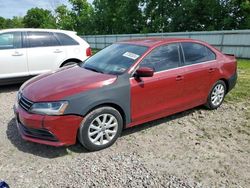 Salvage cars for sale from Copart Central Square, NY: 2017 Volkswagen Jetta S