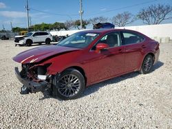 Salvage cars for sale at Homestead, FL auction: 2018 Lexus ES 350