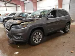 Jeep salvage cars for sale: 2021 Jeep Cherokee Latitude Plus