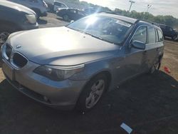 Salvage cars for sale at New Britain, CT auction: 2006 BMW 530 XIT