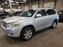 Toyota Highlander salvage cars for sale: 2010 Toyota Highlander SE