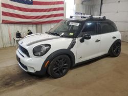 Salvage cars for sale from Copart Lyman, ME: 2012 Mini Cooper S Countryman