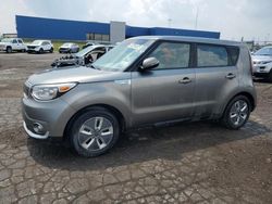 Salvage cars for sale from Copart Woodhaven, MI: 2017 KIA Soul EV +