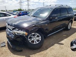 Salvage cars for sale from Copart Elgin, IL: 2011 Dodge Durango Crew