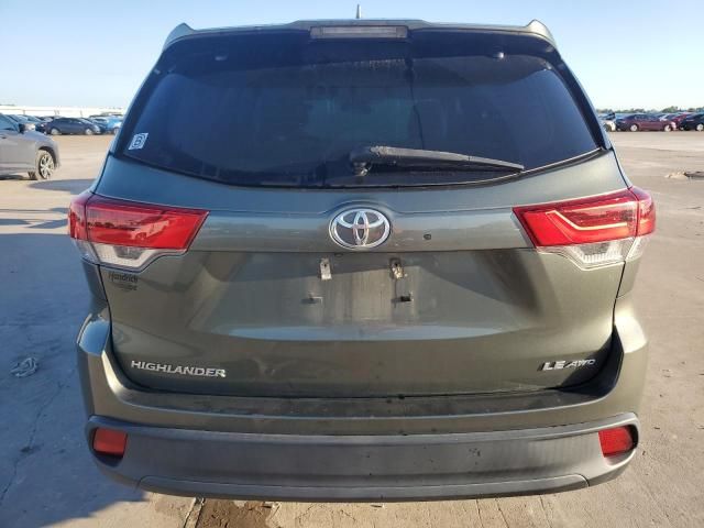 2018 Toyota Highlander LE