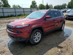 Salvage cars for sale at Lansing, MI auction: 2016 Jeep Cherokee Latitude