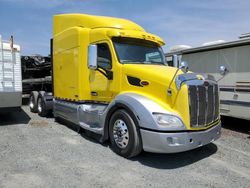 Salvage trucks for sale at San Diego, CA auction: 2018 Peterbilt 579