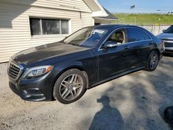 Salvage cars for sale at Northfield, OH auction: 2017 Mercedes-Benz S 550 4matic