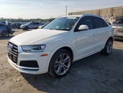 Salvage cars for sale from Copart Fredericksburg, VA: 2018 Audi Q3 Premium