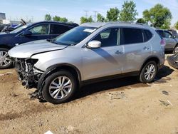 Salvage cars for sale at Elgin, IL auction: 2015 Nissan Rogue S