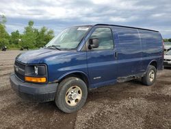 Chevrolet Express g3500 salvage cars for sale: 2004 Chevrolet Express G3500