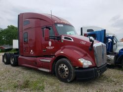 Salvage trucks for sale at Cicero, IN auction: 2017 Kenworth Construction T680