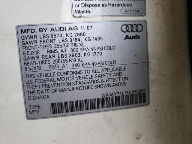 2008 Audi Q7 3.6 Quattro